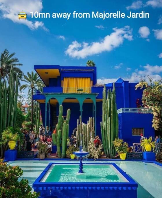 Апартаменты Plein Centre Marrakech, Grand Balcon Filant Марракеш Экстерьер фото